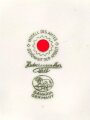 Deutsche Arbeitsfront, Kantinenporzellan Schale, Durchmesser 21cm, Hersteller Hutschenreuther Selb LHS Bavaria Germany. Gebraucht