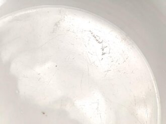 Heer, Kantinenporzellan Schale, Durchmesser 21cm, Hersteller Walküre Bayreuth Bavaria Gebraucht