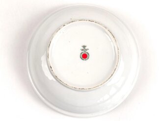 Deutsche Arbeitsfront, Kantinenporzellan Schale, Durchmesser 21cm, Hersteller TK Thum. Gebraucht