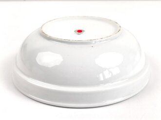 Deutsche Arbeitsfront, Kantinenporzellan Schale, Durchmesser 21cm, Hersteller TK Thum. Gebraucht