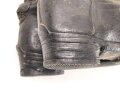 Kaiserreich, Paar Stiefel für Berittene Mannschaften. Stark getragenes Paar, ungereinigt, Sohlenlänge etwa 29,5cm