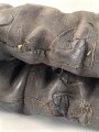 Kaiserreich, Paar Stiefel für Berittene Mannschaften. Stark getragenes Paar, ungereinigt, Sohlenlänge etwa 29,5cm