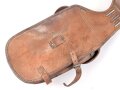 Satteltasche in gutem Zustand. Keinerlei Markierungen, lediiglich ein "B.?.K. 1915" Stempel.