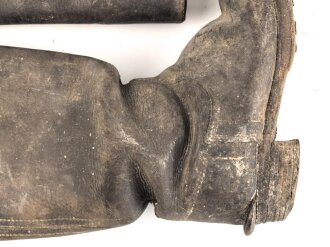 Wehrmacht, Paar Stiefel für Mannschaften der Kavallerie. Ungereinigtes Paar, Sohlenlänge etwa 28cm