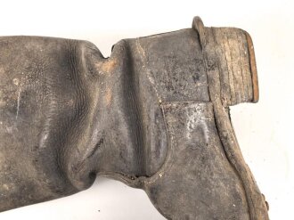 Wehrmacht, Paar Stiefel für Mannschaften der Kavallerie. Ungereinigtes Paar, Sohlenlänge etwa 28cm