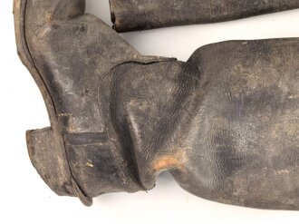 Wehrmacht, Paar Stiefel für Mannschaften der Kavallerie. Ungereinigtes Paar, Sohlenlänge etwa 28cm
