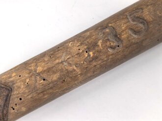 Spaten für Kraftfahrzeuge oder Pioniere der Wehrmacht, ungereinigtes Stück