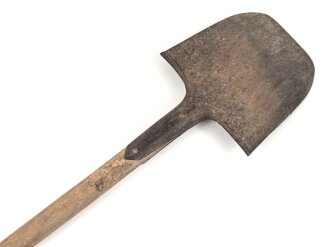 Spaten für Kraftfahrzeuge oder Pioniere der Wehrmacht, ungereinigtes Stück