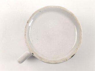 1.Weltkrieg, Porzellantasse mit Motiv "General Feldmarschall von Hindenburg" Höhe etwa 6,5cm