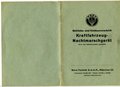 Notek " Betriebs- und Einbauvorschrift Kraftfahrzeug Nachtmarschgerät", 16 Seiten, komplett, selten