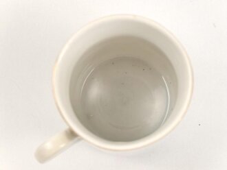 1.Weltkrieg, Porzellantasse mit Motiv " Erinnerung an den Welt Krieg 1914-1915" Höhe etwa 7cm