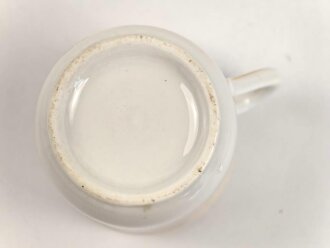 1.Weltkrieg, Porzellantasse mit Motiv " Erinnerung an den Welt Krieg 1914-1915" Höhe etwa 7cm