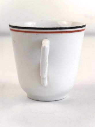 1.Weltkrieg, Porzellantasse mit Motiv "Kriegszeit 1914/15" Höhe etwa 8cm