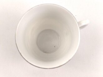 1.Weltkrieg, Porzellantasse mit Motiv "Kriegszeit 1914/15" Höhe etwa 8cm