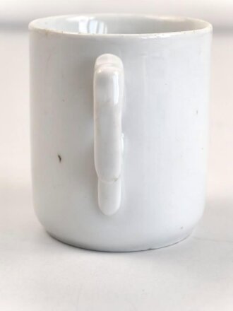 1.Weltkrieg, Porzellantasse mit Motiv "Kronprinzen " Höhe etwa 7,5cm