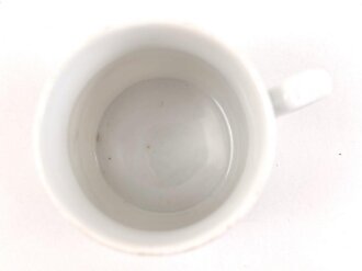 1.Weltkrieg, Porzellantasse mit Motiv "Kronprinzen " Höhe etwa 7,5cm