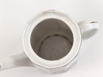 1.Weltkrieg, patriotische Kaffeekanne mit Motiv "General Feldmarschall von Hindenburg" Höhe etwa 19cm