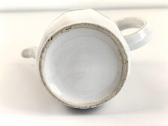 1.Weltkrieg, patriotische Kaffeekanne mit Motiv "General Feldmarschall von Hindenburg" Höhe etwa 19cm
