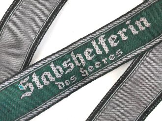 Ärmelband Stabshelferin des Heeres, Original ?