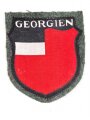 Ärmelabzeichen für Freiwillige in der Wehrmacht " Georgien" Neuzeitliche Sammleranfertigung