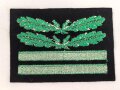 Waffen SS, Sonderdienstgradabzeichen für die Tarnuniform, höchstwahrscheinlich neuzeitliche Sammleranfertigung