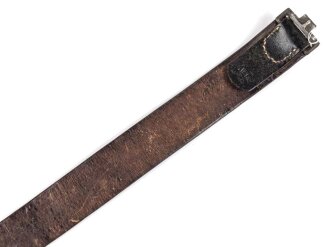 Koppelriemen  für Mannschaften des Heeres. Datiert 1942, Gesamtlänge 96cm