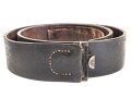 Koppelriemen  für Mannschaften des Heeres. Datiert 1942, Gesamtlänge 96cm