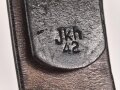 Koppelriemen  für Mannschaften des Heeres. Datiert 1942, Gesamtlänge 96cm
