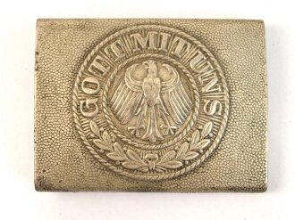 Reichswehr,  Koppelschloss  für Mannschaften , Nickel