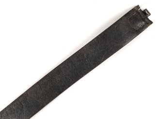 Koppelriemen  für Mannschaften des Heeres. Getragenes Stück, datiert 1940, Gesamtlänge 98cm