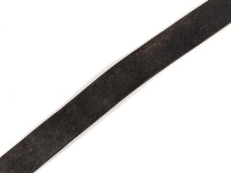 Koppelriemen  für Mannschaften des Heeres. Getragenes Stück, datiert 1940, Gesamtlänge 98cm