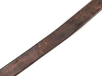 Koppelriemen  für Mannschaften des Heeres. Getragenes Stück, datiert 1940, Gesamtlänge 98cm