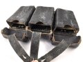 Patronentasche zum K98 Wehrmacht ( für 6 Ladestreifen) Genietetes Stück mit Reichsbetriebsnummer