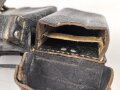 Patronentasche zum K98 Wehrmacht ( für 6 Ladestreifen) Genietetes Stück mit Reichsbetriebsnummer