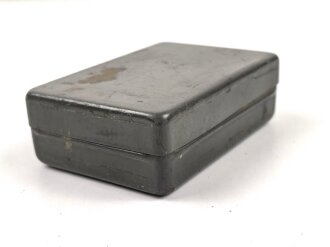 Transportbehälter für " 15 Stück Brennzünder 24" für die Stielhandgranate der Wehrmacht. Datiert 1938