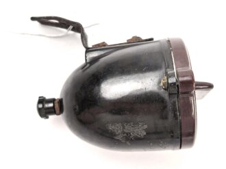 Fahrradlampe  "HAVO" aus der Zeit des 2. Weltkrieg. Preßmasse, guter Zustand, Funktion nicht geprüft
