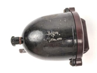 Fahrradlampe  "HAVO" aus der Zeit des 2. Weltkrieg. Preßmasse, guter Zustand, Funktion nicht geprüft