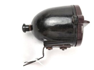 Fahrradlampe  "HAVO" aus der Zeit des 2. Weltkrieg. Preßmasse, guter Zustand, Funktion nicht geprüft