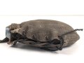 1.Weltkrieg, Feldflasche mit Bezug aus Ersatzmaterial, dieser mit Hersteller " Emanuel Kahn Karlsruhe" Guter Zustand , ungetragenes Stück