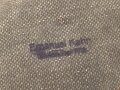 1.Weltkrieg, Feldflasche mit Bezug aus Ersatzmaterial, dieser mit Hersteller " Emanuel Kahn Karlsruhe" Guter Zustand , ungetragenes Stück
