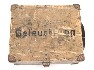 Kasten für Strichplattenbeleuchtung Wehrmacht,...