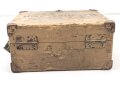 Kasten für Strichplattenbeleuchtung Wehrmacht, späte Ausführung, die frühen sind aus Blech . Originallack, ungereinigtes Stück