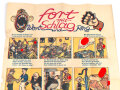 30iger Jahre, Wahlplakat der Sozialdemokratischen Partei Deutschlands "Fort mit Schlag - Wort und Ring" Maße 32 x 45,5cm, klein zusammen gefaltet, 1930