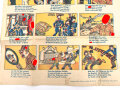 30iger Jahre, Wahlplakat der Sozialdemokratischen Partei Deutschlands "Fort mit Schlag - Wort und Ring" Maße 32 x 45,5cm, klein zusammen gefaltet, 1930