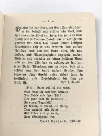 "Advent Weihnacht, Neujahr daheim und im Felde" 25 Seiten, DIN A6