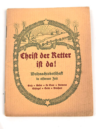 "Christ der Retter ist da!"Weihnachtsbotschaft...