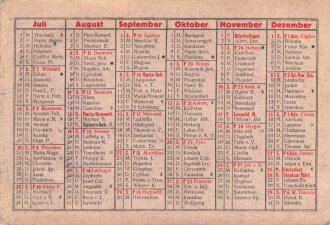 1. Weltkrieg "Kalender für das Jahr 1918"...