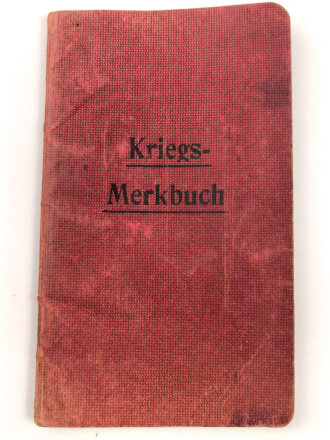 "Kriegsmerkbuch" DIN A6, mit vielen...