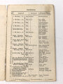 "Adressen Verzeichnis der Militär Kantinen Deutschlands" datiert 1913, DIN A6, stark gebraucht,Umschlage lose