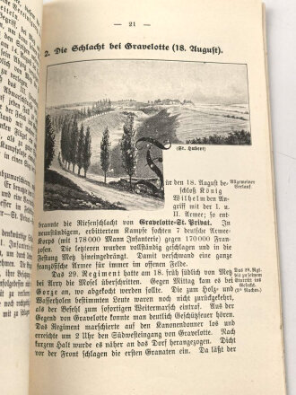 "Kurzgefaßte Geschichten des Infanterie Regiment von Horn Nr.29" datiert 1913, 58 Seiten, DIN A5